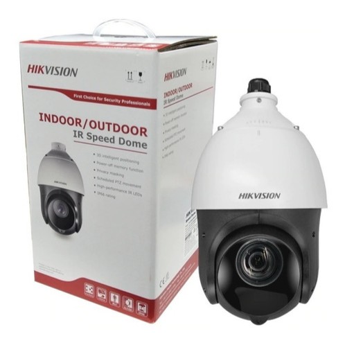 CAMARA DOMO IP  PTZ HIKVISION 2MPX 25X  IR 100MT | HK-DS2DE4225IW-DE + ANCLAJE