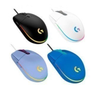 MOUSE GAMING LOGITECH G203 LIGHTSYNC,  USB, 6 BOTONES PROGR, 8000 DPI