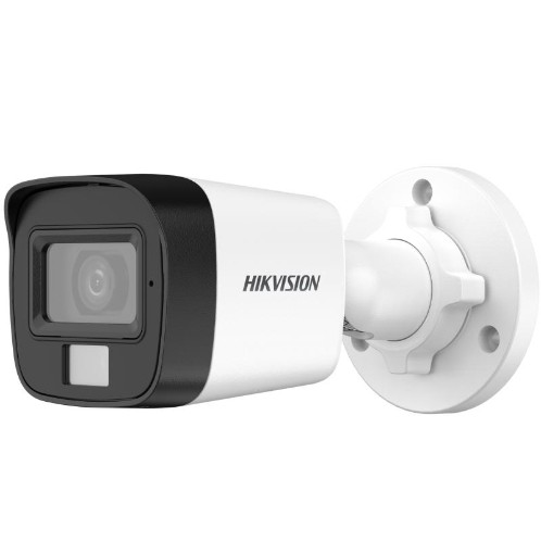 CAMARA HIKVISION TUBO 2MP SMART HYBRID LIGHT IR 25M 2.8MM C/AUDIO  | HK-DS2CE16D0T-LPFS
