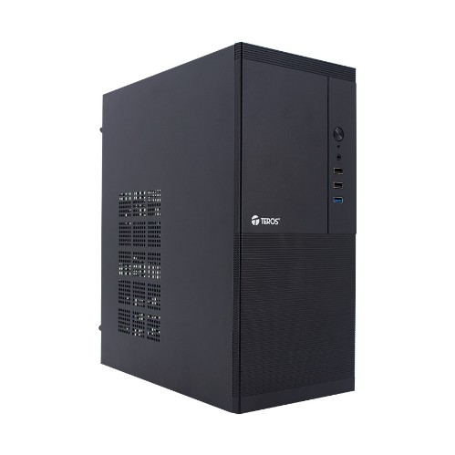 CASE TEROS TE-1033S, MINI TOWER ATX, 250W, USB 3.0 / 2.0, AUDIO HD, NEGRO