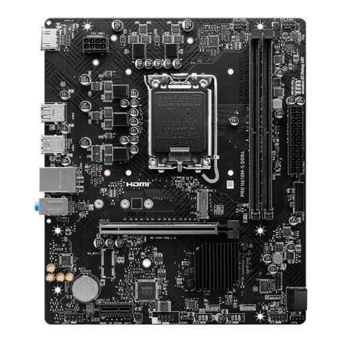 MOTHERBOARD MSI PRO H610M-S DDR4, CHIPSET INTEL H610, LGA1700