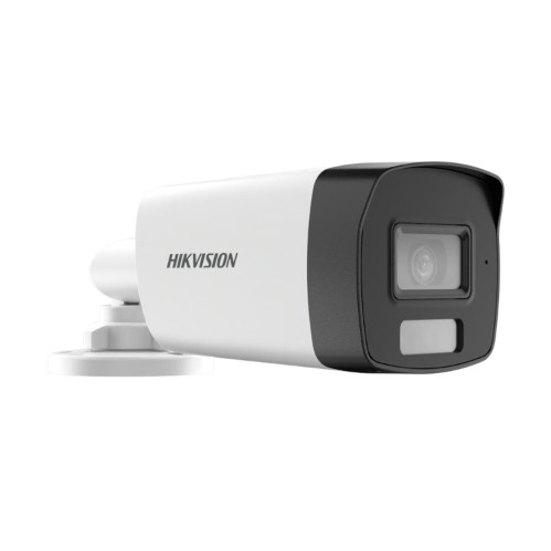 CAMARA HIKVISION TUBO 2MP SMART HYBRID LIGHT IR 40M 2.8MM C/AUDIO | HK-DS2CE17D0T-LFS
