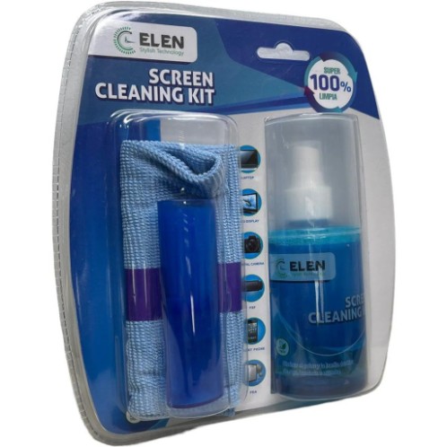KIT LIMPIADOR DE PANTALLAS 200ML |  KIT-LIMPIEZA