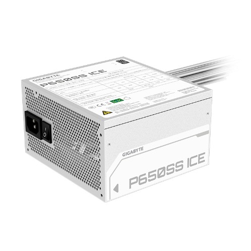 FUENTE DE ALIMENTACIÓN GIGABYTE P650SS ICE , 650W, ATX, 80 PLUS SILVER. | GP-P650SS ICE